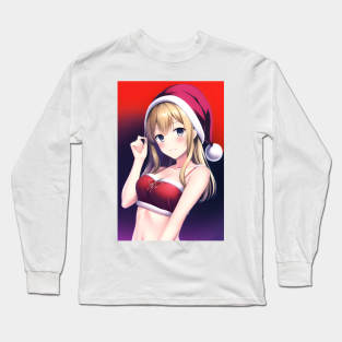 Santa Girl Long Sleeve T-Shirt